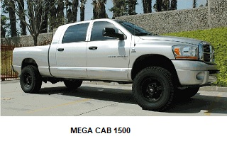 Ram Mega Cab Lift Kits